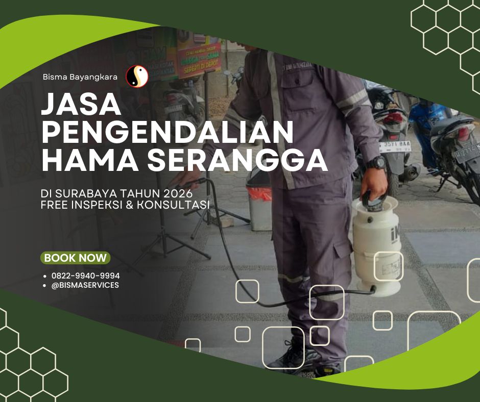 Jasa Pengendalian Hama Serangga Terbaik di Surabaya Tahun 2026 - Jasa Pest Control Surabaya